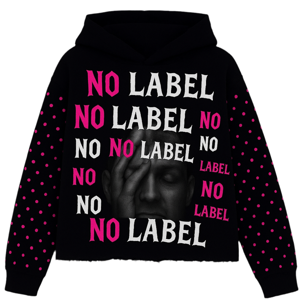 NoLabel hoodie (pink)